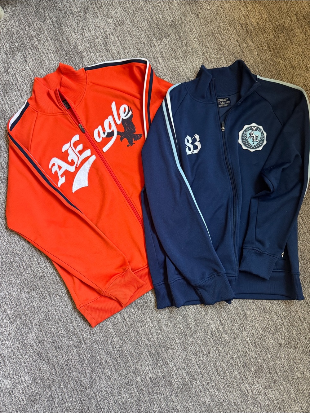 Men’s Vintage American Eagle XL Track Jackets - Zip Front